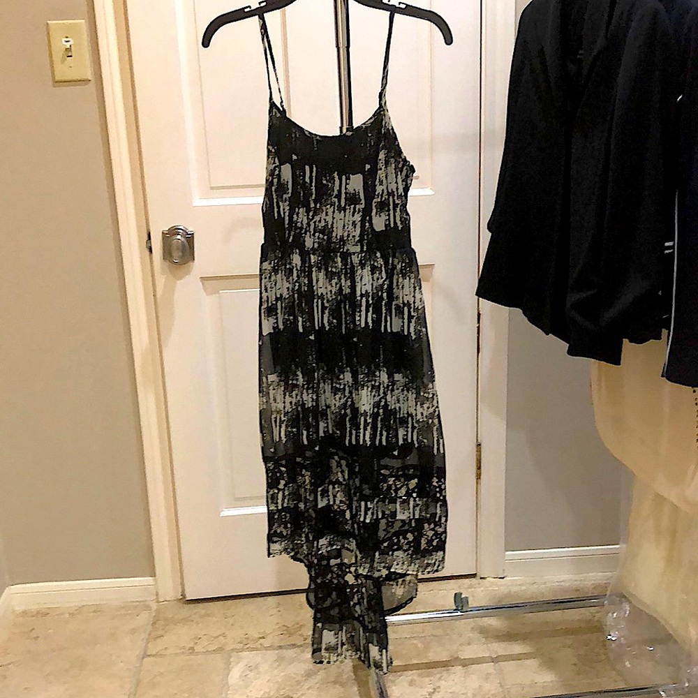 Band of Gypsies black tie dye inspired dress